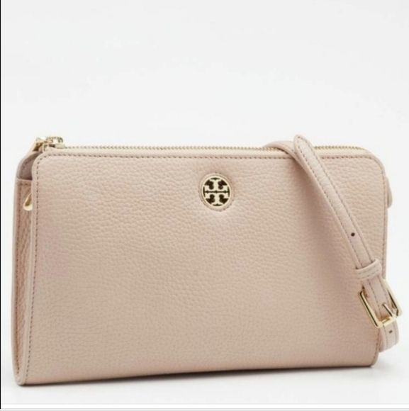 Tory Burch Brody Robinson Pebbled Crossbody Bag - Picture 15 of 15